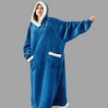 CozyBliss - Oversize 2-i-1 tæppe med hætte