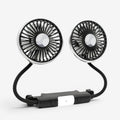 Bilventilator med dobbelt roterende hoveder
