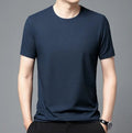 Harry - Slim Fit mesh T-shirt med rund hals