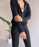 EasyChic- Jacquard loungewear sæt til kvinder