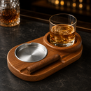 CigarDock - Metalaskebæger med integreret cigarholder