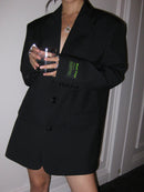 Abigail - Oversized klassisk blazer med lange ærmer og