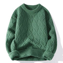 Emma – Oversized Sweater Med Rund Hals & Ribkanter