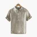 William - Chic kraveløs T-shirt i linned