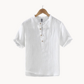 William - Chic kraveløs T-shirt i linned