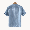 William - Chic kraveløs T-shirt i linned