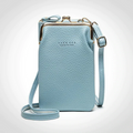 VandreVæv crossbody taske i PU-læder med flere rum