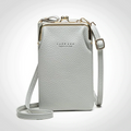 VandreVæv crossbody taske i PU-læder med flere rum