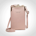 VandreVæv crossbody taske i PU-læder med flere rum