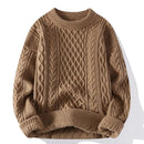 Emma – Oversized Sweater Med Rund Hals & Ribkanter