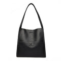 LeatherLux - Elegant skuldertaske i PU-læder
