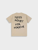 Zoe – Printet Let T-shirt med Rund Hals & Korte Ærmer