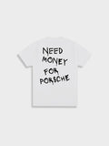 Zoe – Printet Let T-shirt med Rund Hals & Korte Ærmer
