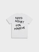 Zoe – Printet Let T-shirt med Rund Hals & Korte Ærmer