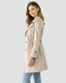 Notchmere - Figursyet trenchcoat med hakrevers
