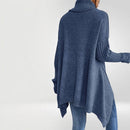 Knitelle - Rullekrave Sweater med Afslappet Pasform
