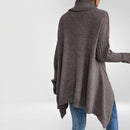 Knitelle - Rullekrave Sweater med Afslappet Pasform