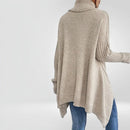 Knitelle - Rullekrave Sweater med Afslappet Pasform