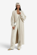 Relaxed - Lang cardigan til kvinder med åben front