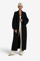 Relaxed - Lang cardigan til kvinder med åben front