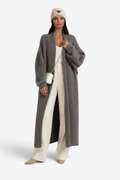 Relaxed - Lang cardigan til kvinder med åben front