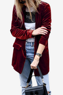 Lapelfit - Slim-fit blazer med reverskrave og sidelommer