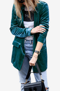 Lapelfit - Slim-fit blazer med reverskrave og sidelommer