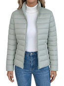 Quiltrace - Let Vatteret Jakke med Ståkrave