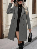 Closven - Trenchcoat med frontknaplukning