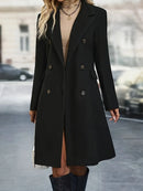 Closven - Trenchcoat med frontknaplukning