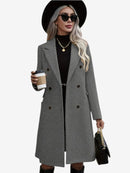 Closven - Trenchcoat med frontknaplukning