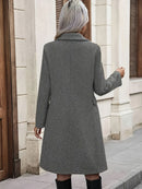 Closven - Trenchcoat med frontknaplukning