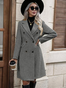Closven - Trenchcoat med frontknaplukning