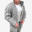 Knitrel - Cardigan med sjalskrave og knaplukning