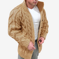 Knitrel - Cardigan med sjalskrave og knaplukning