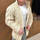 Knitrel - Cardigan med sjalskrave og knaplukning