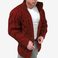 Knitrel - Cardigan med sjalskrave og knaplukning
