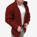 Knitrel - Cardigan med sjalskrave og knaplukning