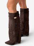 Kneeward - Ankelstøvler med Knæhøjt Design
