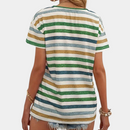 Isla afslappet stribet T-shirt