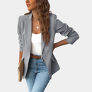 Stephanie - Enkeltradet blazer med skræddersyet pasform &