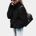 Olivia - Oversized sweater med høj hals