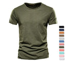 Oliver - Herre T-shirt med rund hals og slim fit