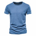 Oliver - Herre T-shirt med rund hals og slim fit