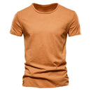 Oliver - Herre T-shirt med rund hals og slim fit