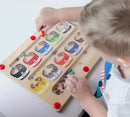 MagiPath - Farverig magnetisk labyrint til børn 1-6 år