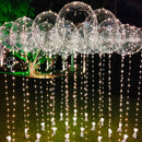 GlowFest - Gennemsigtige LED-balloner med langtidsholdbare