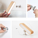 GlowBeam - 360° roterende magnetisk væglampe med