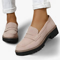 Nora - Afslappede slip-on loafers med afrundet tå