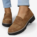 Nora - Afslappede slip-on loafers med afrundet tå